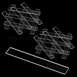 200 шт. прозрачные акриловые листы&nbsp;FIND-GA0007-20A