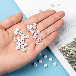 Непрозрачные акриловые бусины &nbsp;X-SACR-Q100-M034