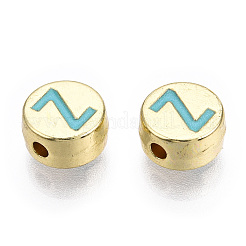 Legierung Emaille-Perlen&nbsp;ENAM-S122-029Z-A-RS