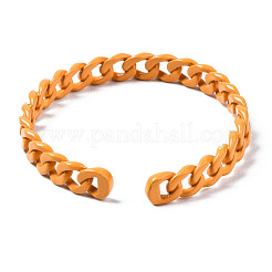 Латунные браслеты-манжеты&nbsp;BJEW-Q700-001G