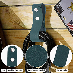 Aufbewahrungsgurt für Reitpeitsche aus PU-Leder&nbsp;FIND-GF0009-73A