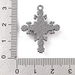 Anhänger aus Messing mit Mikropflaster und klarem Zirkonia&nbsp;ZIRC-I067-04A-02