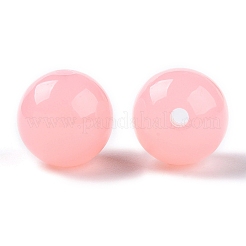 Непрозрачные акриловые бусины&nbsp;OACR-H038-09-05