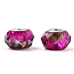 Transparenten Harz European Beads&nbsp;RPDL-T003-08G