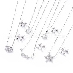 Set di gioielli in acciaio inossidabile 304&nbsp;SJEW-F211-03-P