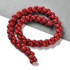 Chapelets de perle en howlite synthétiques&nbsp;TURQ-F018-13