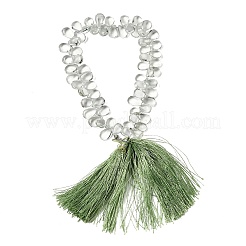 Abalorios de cuarzo verde natural hebras&nbsp;G-D099-01A