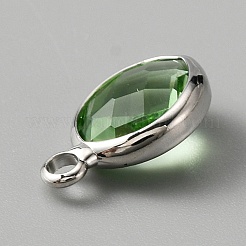 Граненые подвески стекла&nbsp;KK-WH0046-59P-08