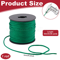50 m lange geflochtene Nylonschnüre&nbsp;NWIR-WH0024-01B