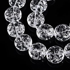 Прозрачные стеклянные бусины&nbsp;GLAA-N001-53