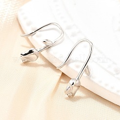 925 Sterling Silber Ohrstecker&nbsp;EJEW-P305-02G-P