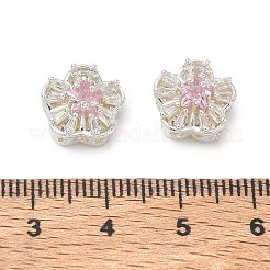 Perline zirconi micro pave  in ottone&nbsp;CU-CBA3F77-08S-02