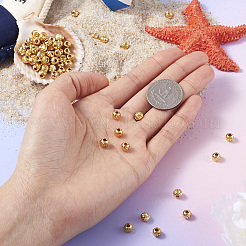 Латунные бусины&nbsp;X1-KK-G312-01G-6mm-G