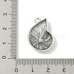Ciondoli in lega in stile tibetano con organismo marino&nbsp;FIND-B050-33AS-09