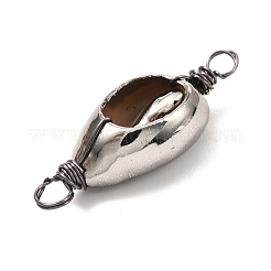 Гальванические бусины-ракушки&nbsp;PALLOY-JF01036-01