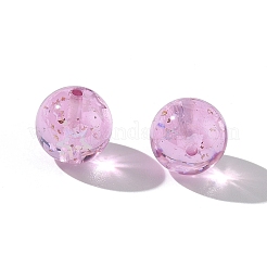 Perles de résine transparentes lumineuses&nbsp;RESI-F073-03D
