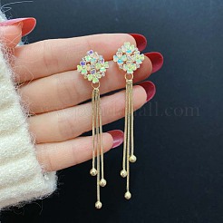 Серьги-подвески из сплава и акрила&nbsp;FS-WGA6A79-01