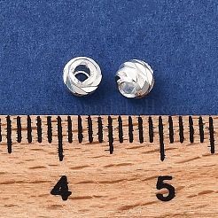 Латунные бусины&nbsp;KK-B147-02C-S