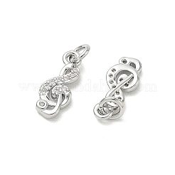 Shegrace Messing-Anhänger mit Mikropavé-Fassung aus Zirkonia&nbsp;XGRQ3D432-469P