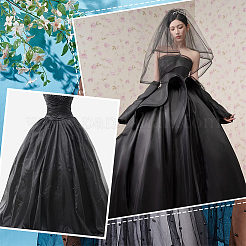 Polyester-Spitzenstoff&nbsp;DIY-WH0504-380A