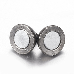 Chiusure magnetiche in ottone con passanti&nbsp;X-PALLOY-MC043-3B