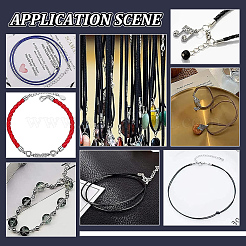 30 ensemble de 3 styles de fermoirs mousquetons en acier inoxydable 304&nbsp;STAS-UN0047-74