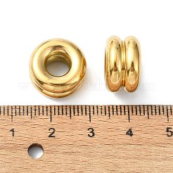 Ионное покрытие (IP) 304 нержавеющая сталь европейские бусины&nbsp;STAS-Z066-03G