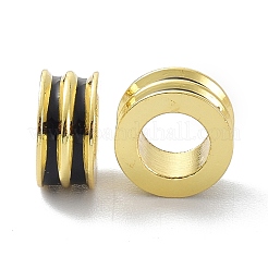 Ottone smalto European Beads&nbsp;KK-B047-05G