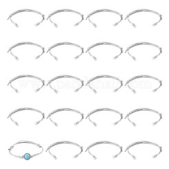 20шт регулируемый корейский вощеный полиэстеровый шнур для изготовления браслета&nbsp;BJEW-TAC0051-04