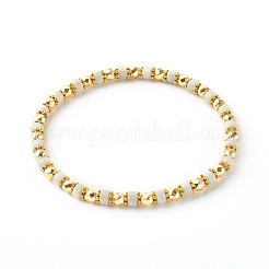 Bracelets de perles extensibles de pierres précieuses mélangées naturelles&nbsp;BJEW-JB06244
