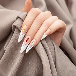 Стеклянные кабошоны со стразами&nbsp;MRMJ-CJC0007-17