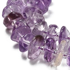Природный аметист нитей бисера&nbsp;G-Z124-A01-01