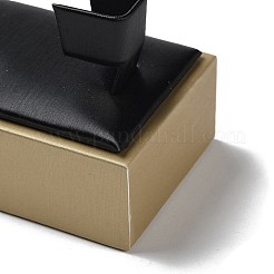 Деревянное покрытие с подставками для браслета из искусственной кожи&nbsp;LS-ODIS-C010-04