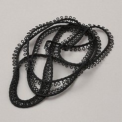 Ruban de boucle de bouton de rayonne&nbsp;OCOR-WH0086-75C