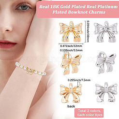 16шт 2 цвета латунные подвески&nbsp;KK-BBC0019-26