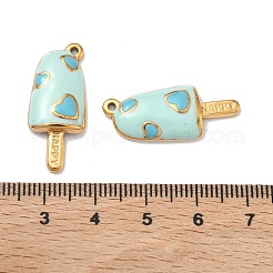 Подвески из нержавеющей стали 304 с эмалью&nbsp;STAS-K295-57G-03