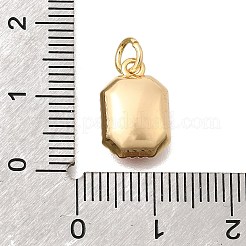 Messing Glas-Anhänger&nbsp;KK-N289-14G-07