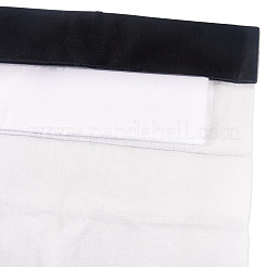 2 рулон полиэфирной ткани 2 цветов&nbsp;AJEW-TA0002-65A-04