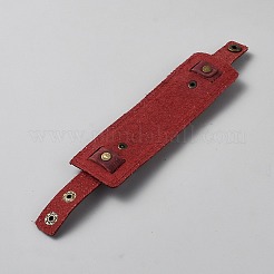 Vintage-Armbänder aus Rindsleder&nbsp;BJEW-WH20006-20