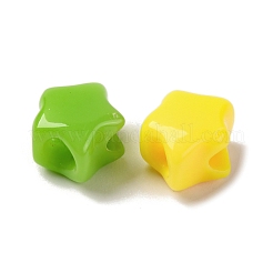 Непрозрачные акриловые бусины&nbsp;MACR-F080-10