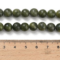 Natürliche chinesische Jade/südliche Jade Perlen Stränge&nbsp;G-P626-8mm-01