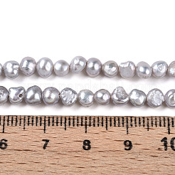 Нити из натурального культивированного пресноводного жемчуга&nbsp;PEAR-N014-03I