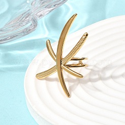 Кольца на палец из нержавеющей стали 304 с изображением стрекозы для женщин&nbsp;RJEW-A091-13G