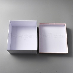 Подарочные коробки для украшений из бумаги с бантом&nbsp;LS-CON-WH0092-21