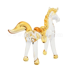Handgefertigte Lampenglas-Pferdefiguren&nbsp;LAMP-C026-05A