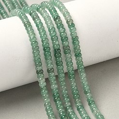 Естественный зеленый авантюрин бисер нитей&nbsp;G-K343-C02-02