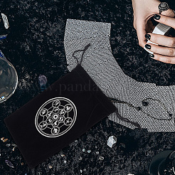 2 pochette de rangement à bijoux en velours avec cordon de serrage&nbsp;TP-CN0001-28A