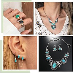 70шт. 7 стиля кабошонов из драгоценных камней&nbsp;G-AR0006-16B