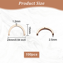 100шт. Ссылки на компоненты деревянной люстры&nbsp;WOOD-OC0002-97
