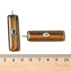 Природных тигровый глаз подвески&nbsp;G-H318-03G-02